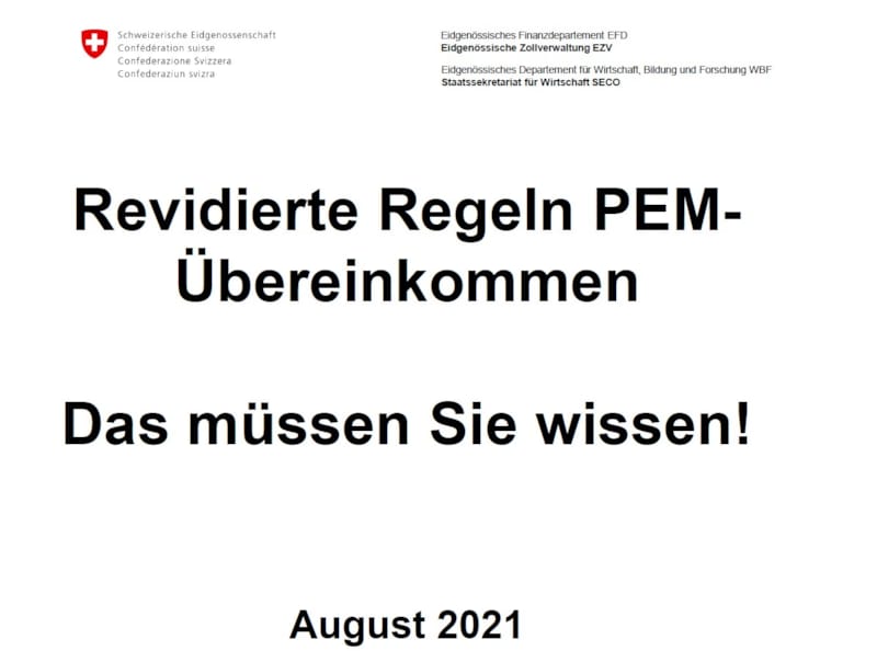 Neue PEM Regeln - das müssen Sie Wissen!