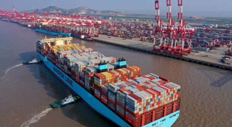 Erneut Stau in Chinas Häfen!