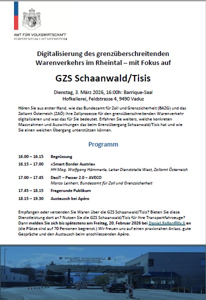 Digitalisierung des grenzüberschreitenden Warenverkehrs im Rheintal!