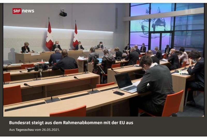 AUS - für das Institutionelle Rahmenabkommen mit der EU!