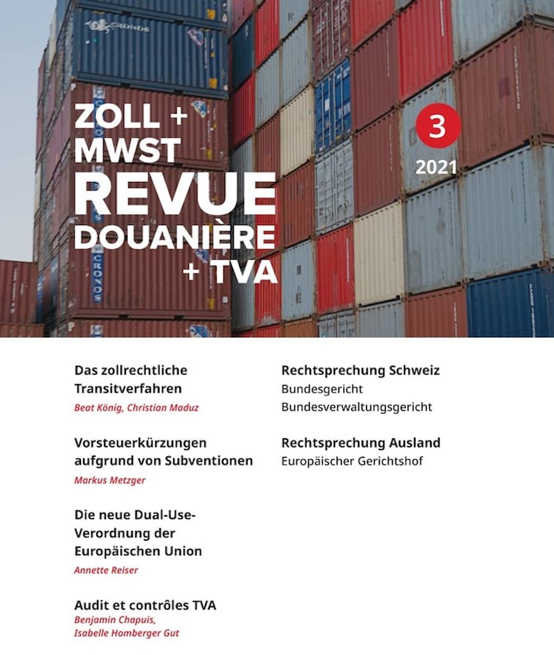 Die neue Zoll + MwSt. Revue ist da!