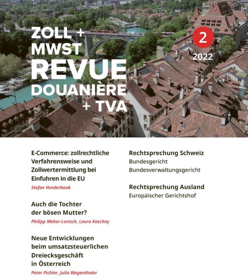 Die neue Zoll & MwSt-Revue ist da!